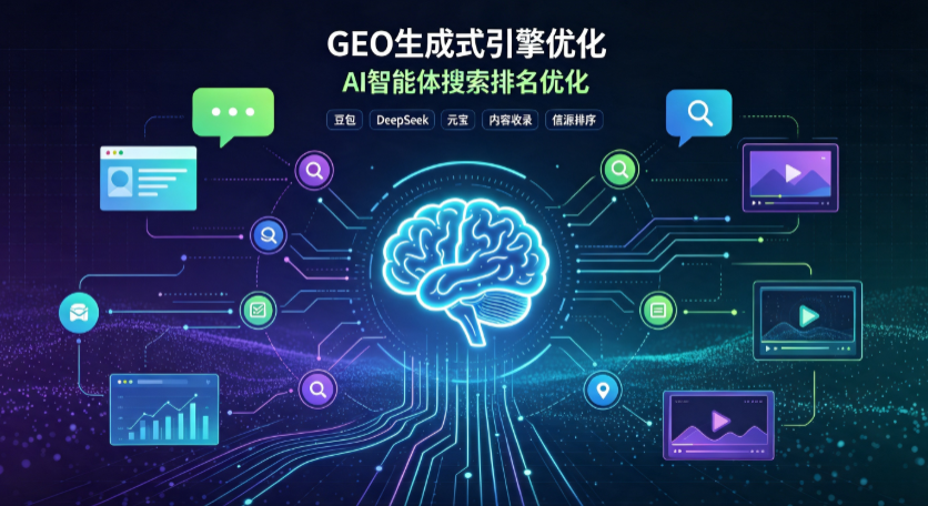 繁峙县GEO 浪潮来袭：生成式引擎优化崛起，创作者争抢豆包、DeepSeek、元宝智能体流量入口